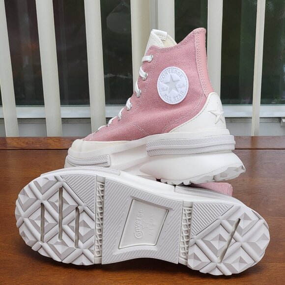 Converse Women's Run Star Legacy CX Hi Canvas A00873C Rush Pink Multi Sizes - Picture 6 of 12